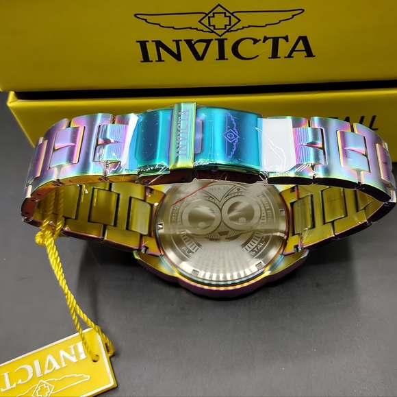 New Invicta Specialty Chronograph Iridescent WATCH. WATCH ONLY - Picture 8 of 13